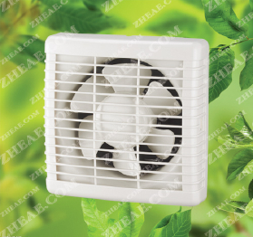 Automatic shutter ventilating fan